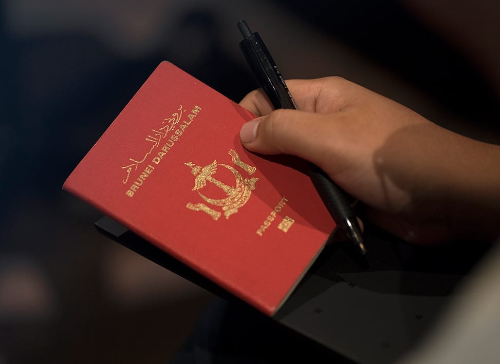travelling to brunei passport validity