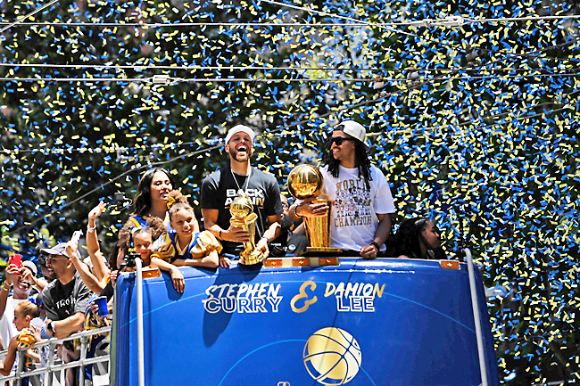 Damion Lee wins NBA ring with Golden State Warriors