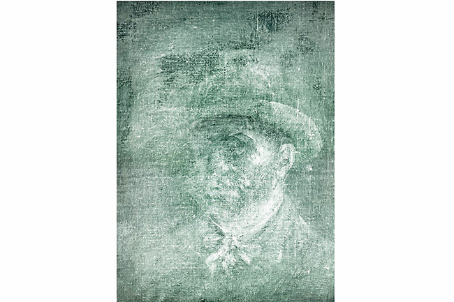 Van Gogh hidden self-portrait has been discovered in Scotland using X-ray :  NPR
