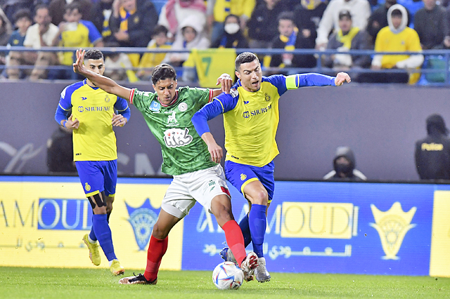 Cristiano Ronaldo makes Saudi league debut for Al Nassr, doesn't score