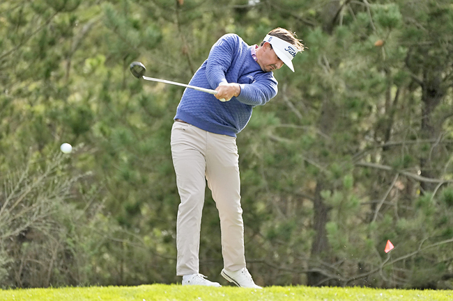 Hank Lebioda leads after one round at Pebble Beach Pro-Am