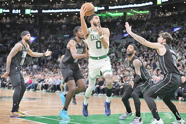 NBA scores: Boston Celtics beat Brooklyn Nets 139-96