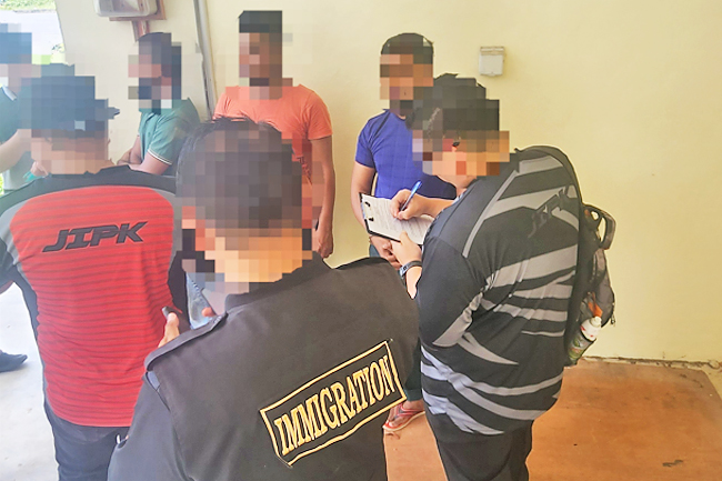 Three Foreign Workers Nabbed For Work Pass Violations Borneo Bulletin Online 9870