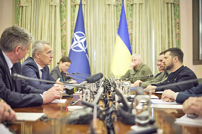 Ukraine’s ‘rightful Place’ Is In The Alliance, Says NATO | Borneo ...