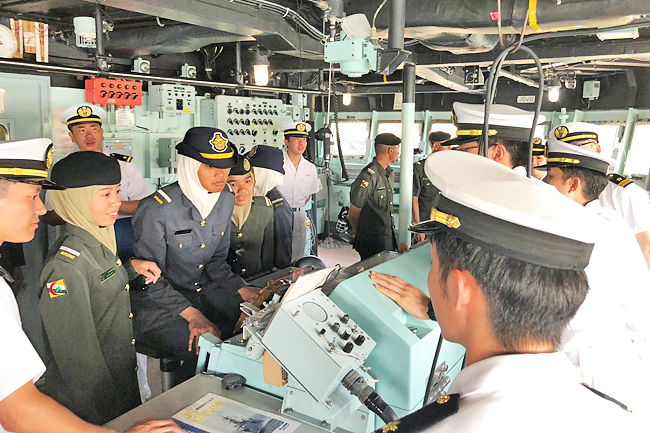 Brunei, Japan cadet officers conduct visits in exchange programme ...