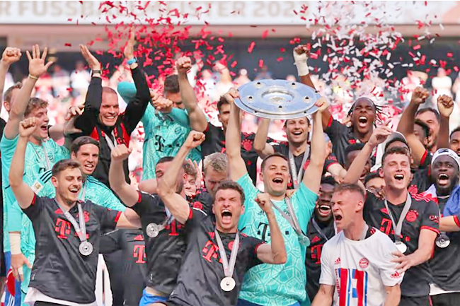 Bayern win Bundesliga with last-gasp goal in dramatic season finale