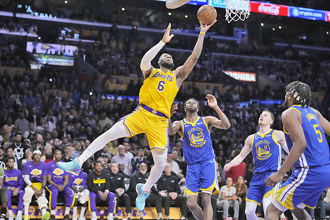 LeBron James defies time, propels Los Angeles Lakers to conference finals 