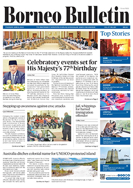 Borneo Bulletin Online, The Independent Newspaper in Brunei Darussalam,  Sabah and Sarawak