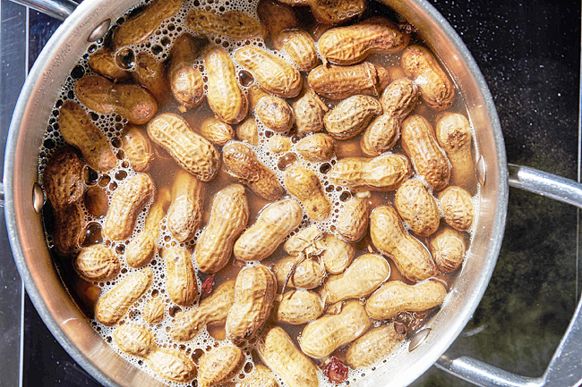 Boiled peanuts let you look at the legume in a new light | Borneo ...