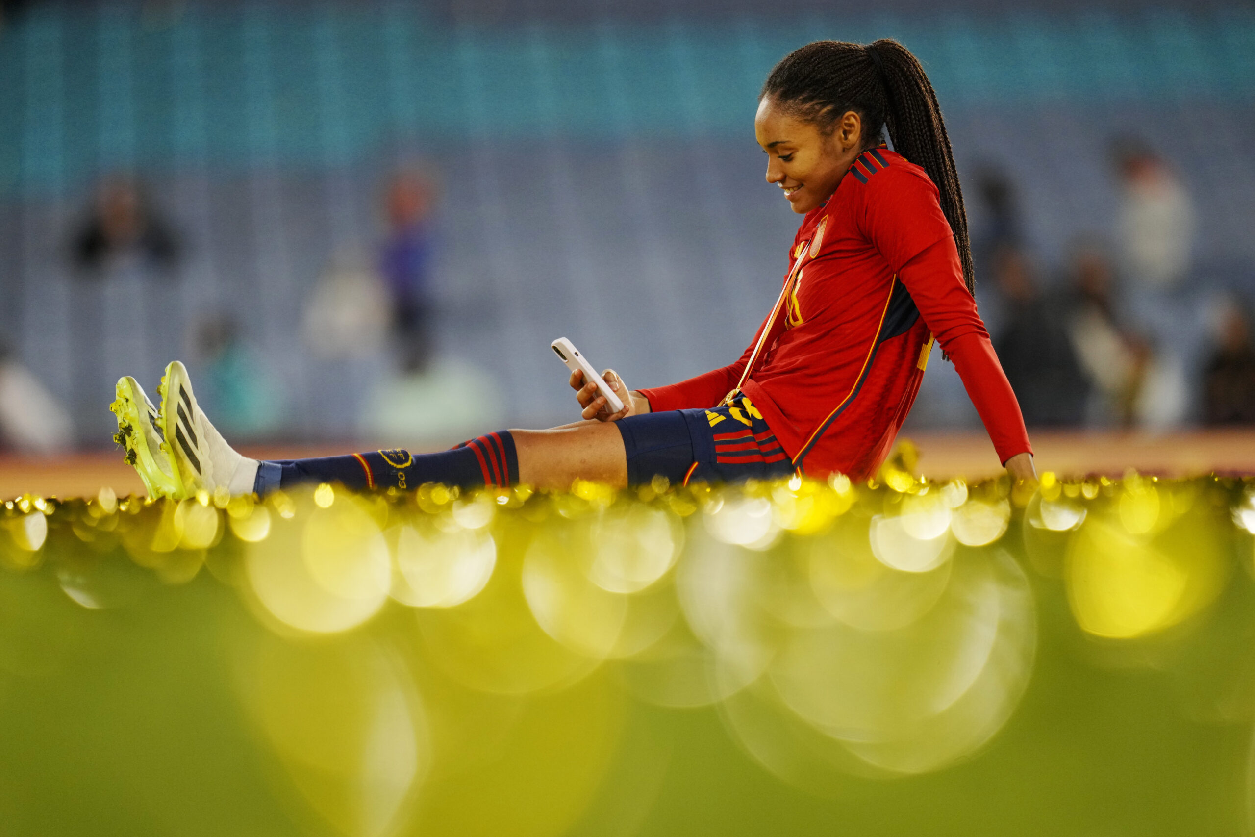 Spain's Jennifer Hermoso Fuentes scores goal vs. Zambia in 13