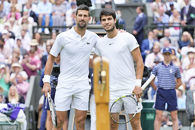 Carlos Alcaraz, Novak Djokovic Set For 'Feast' In Blockbuster