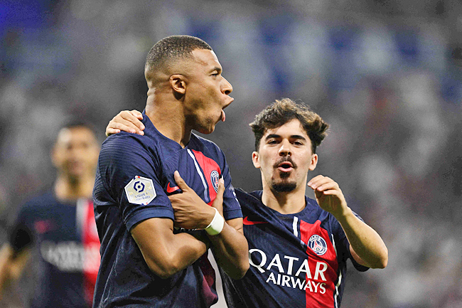 Mbappé and Hakimi score as PSG wins 2-0 against Dortmund in Champions  League, National