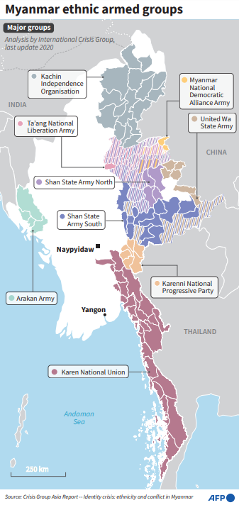 Nearly 300 Myanmar soldiers flee to India Borneo Bulletin Online