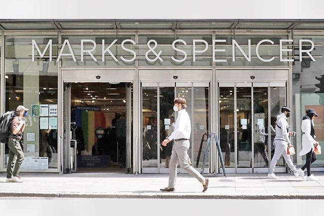 Number of Marks & Spencer locations in the UK in 2024