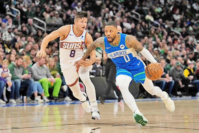 Giannis-less Bucks Stun The Suns Behind Lillard’s Big Game | Borneo ...