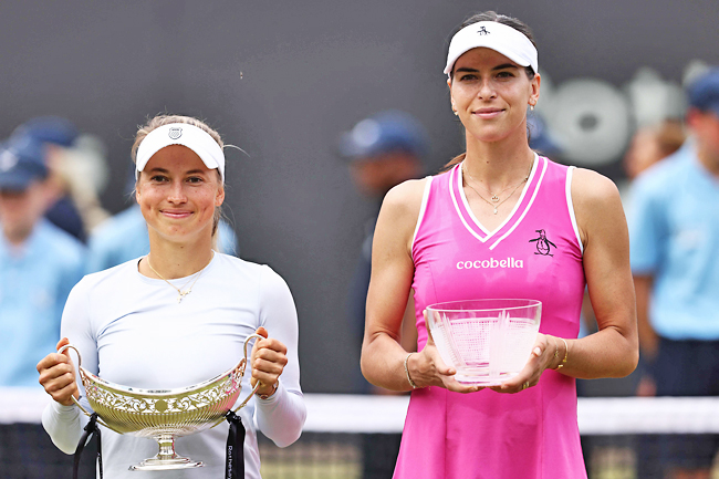 Putintseva defeated Tomljanovic in the tennis final in Birmingham